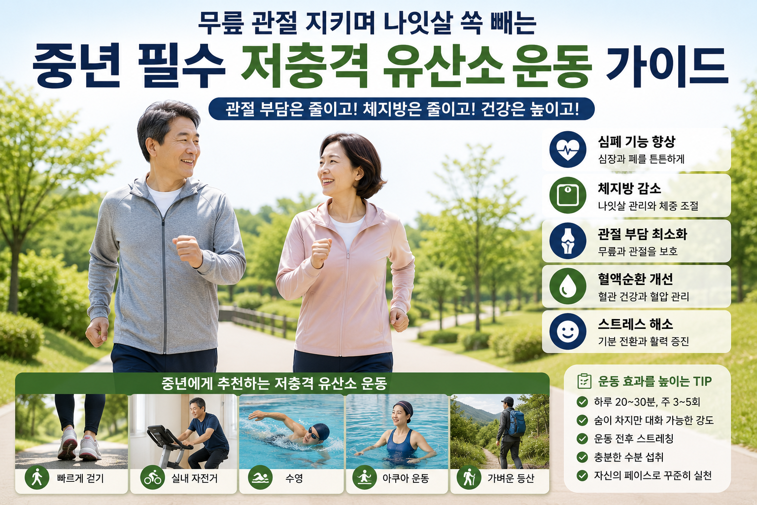 저충격 유산소 운동
