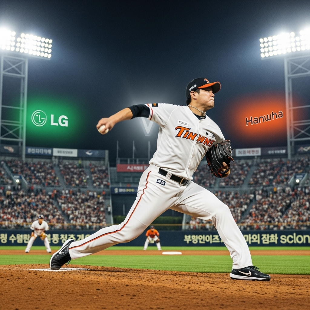 2025 KBO 한국시리즈 5차전 중계방송 프로야구 플레이오프 중계 lg 한화 중계