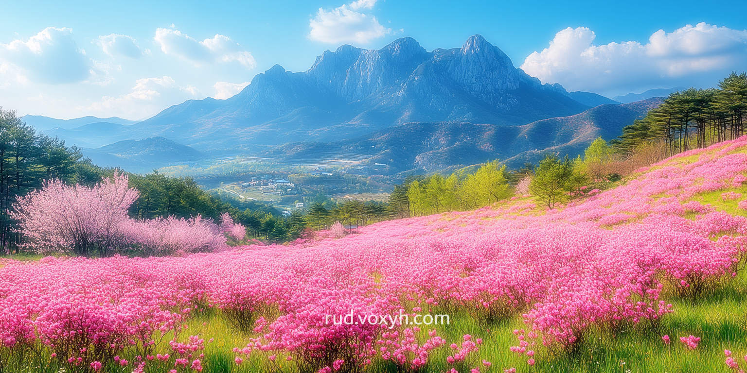 두타산의 사계절