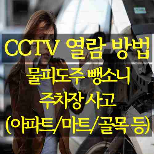자동차-옆에서-전화로-경찰에-신고하는-여자