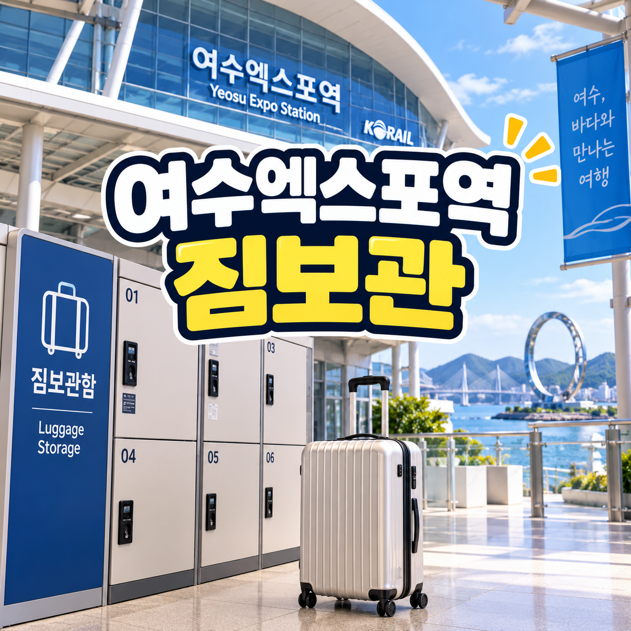 여수엑스포역 짐보관