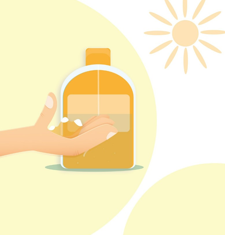 건강한 여름을 보내기 위한 방법 (자외선 차단)