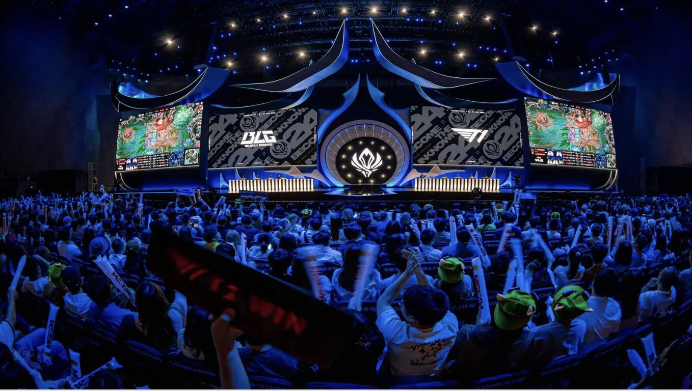 2024 LOL 월드 챔피언십 현장