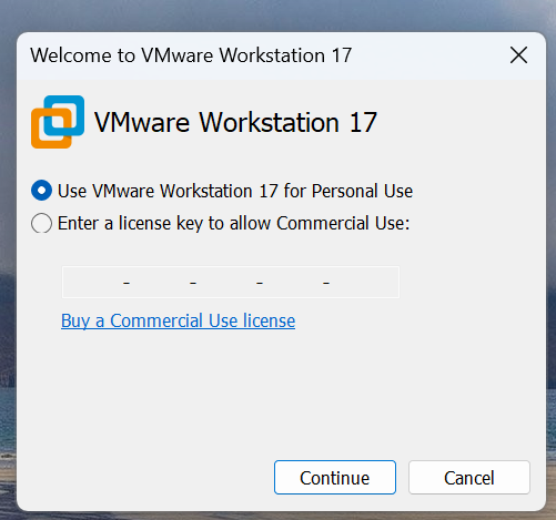VMware Workstation Pro가 개인은 무료로 사용할 수 있도록 바뀌었네요