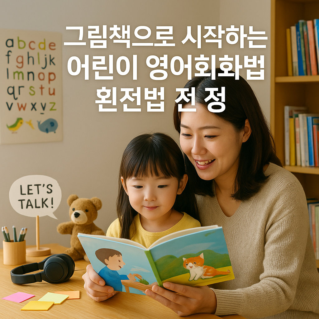 그림책으로 시작하는 어린이 영어회화 훈련법 완전 정리