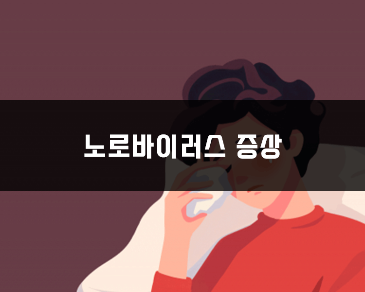 노로바이러스 증상 - 발열, 복통, 설사, 탈수증상