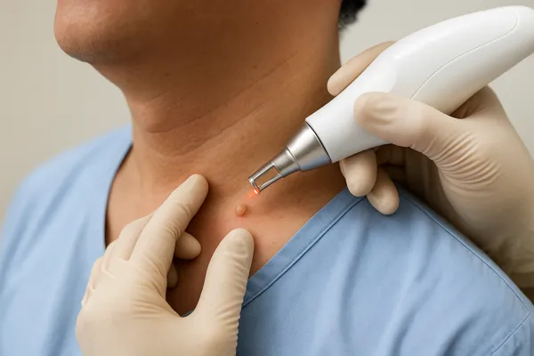 쥐젖 제거 레이저 시술 과정과 회복18