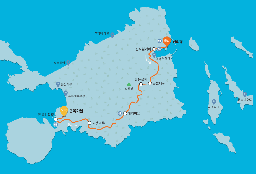 둘레길 달뜬몰랑길