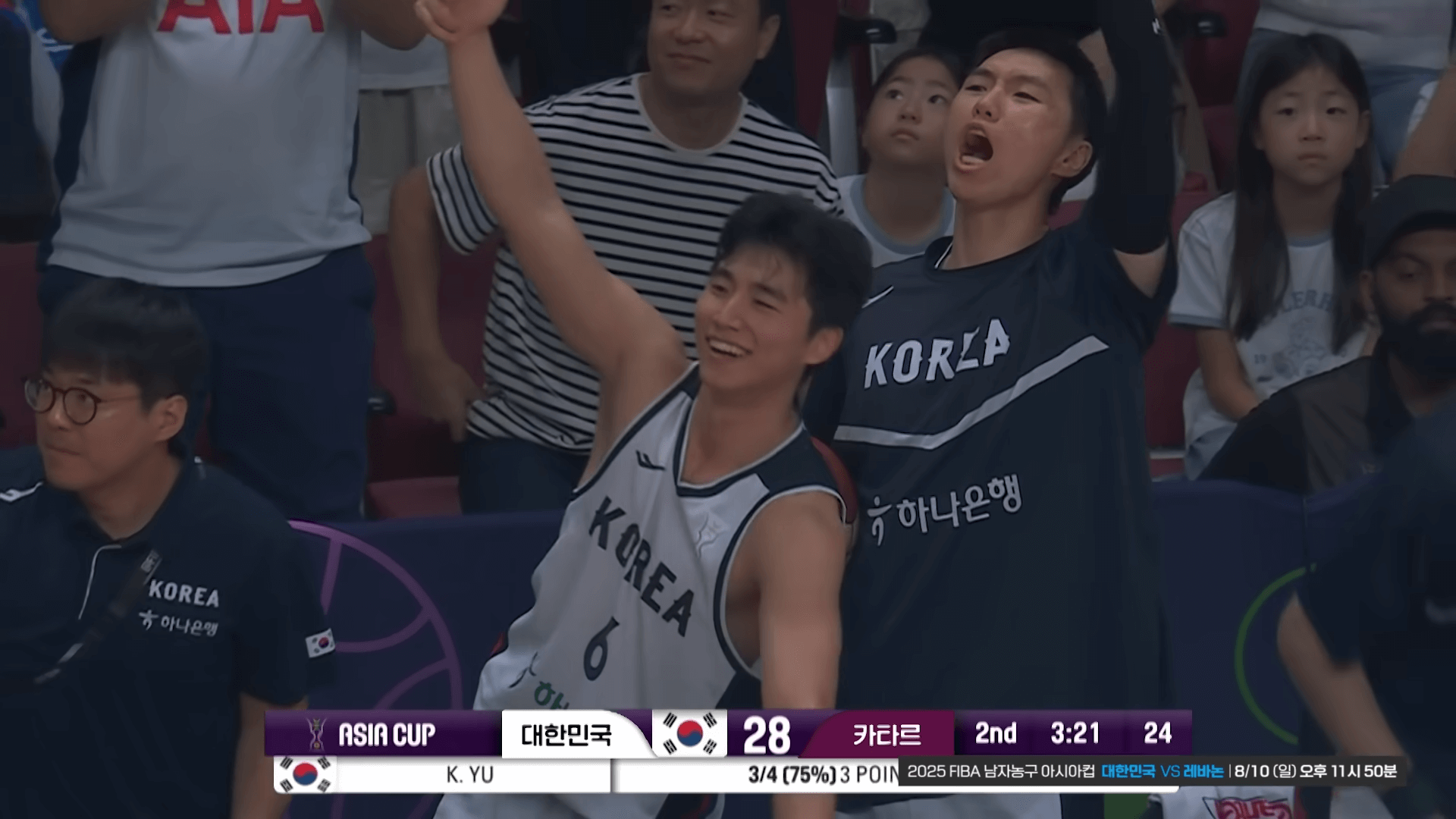 한국 FIBA 남자농구 아시안컵