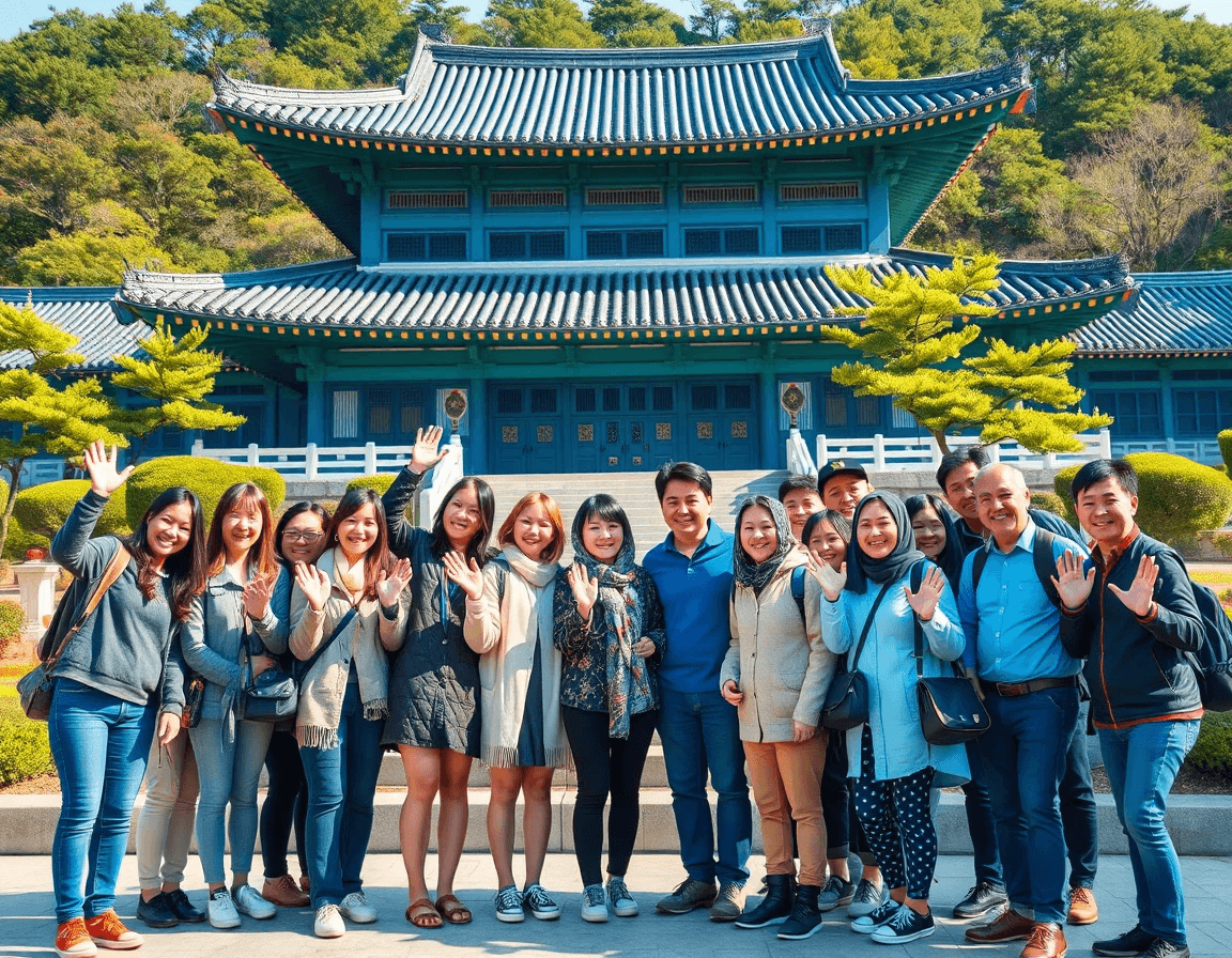 청와대 관람 주차장 및 동선 정리