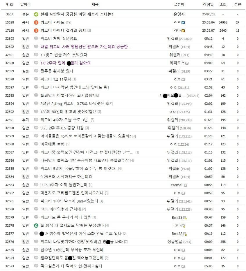 위고비 디시 갤러리