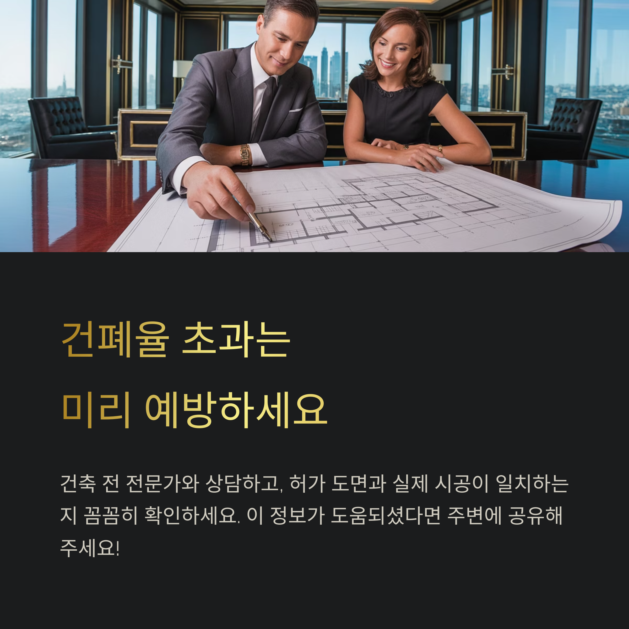 건페율 초과는 미리 예방하세요!