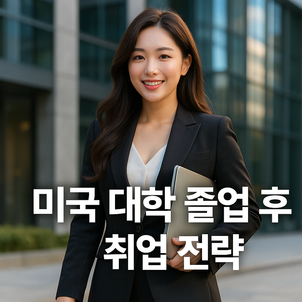 미국 대학 졸업 후 취업 전략