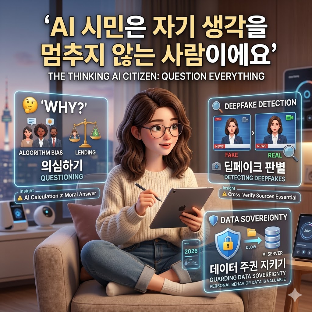 AI 시민은 자기 생각을 멈추지 않는 사람이에요