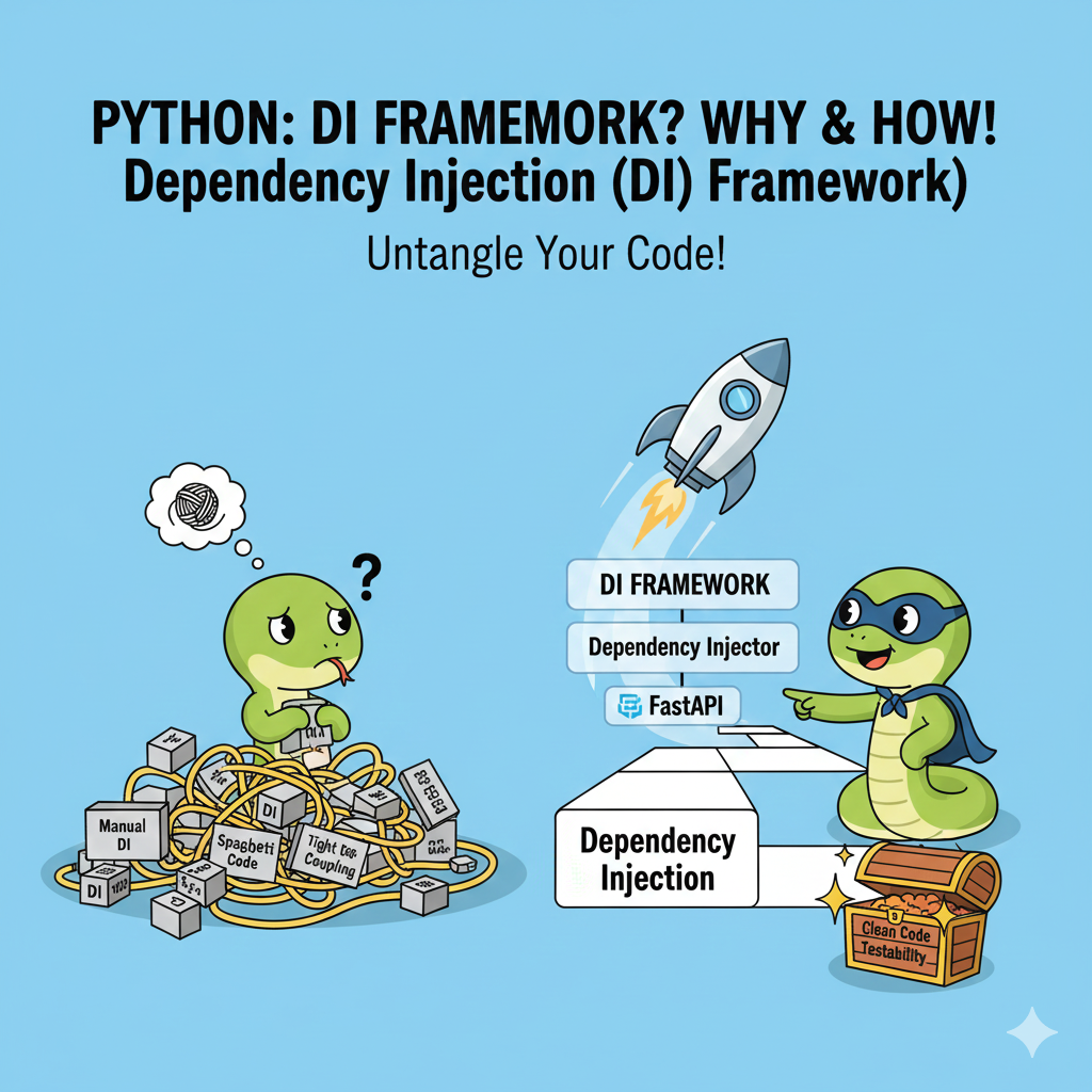의존성 주입(Dependency Injection, DI)