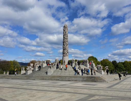 노르웨이 오슬로 조각공원 사진