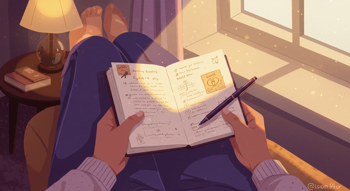 지친 나를 위한 선물, 자기돌봄 일기 쓰는 5가지 방법