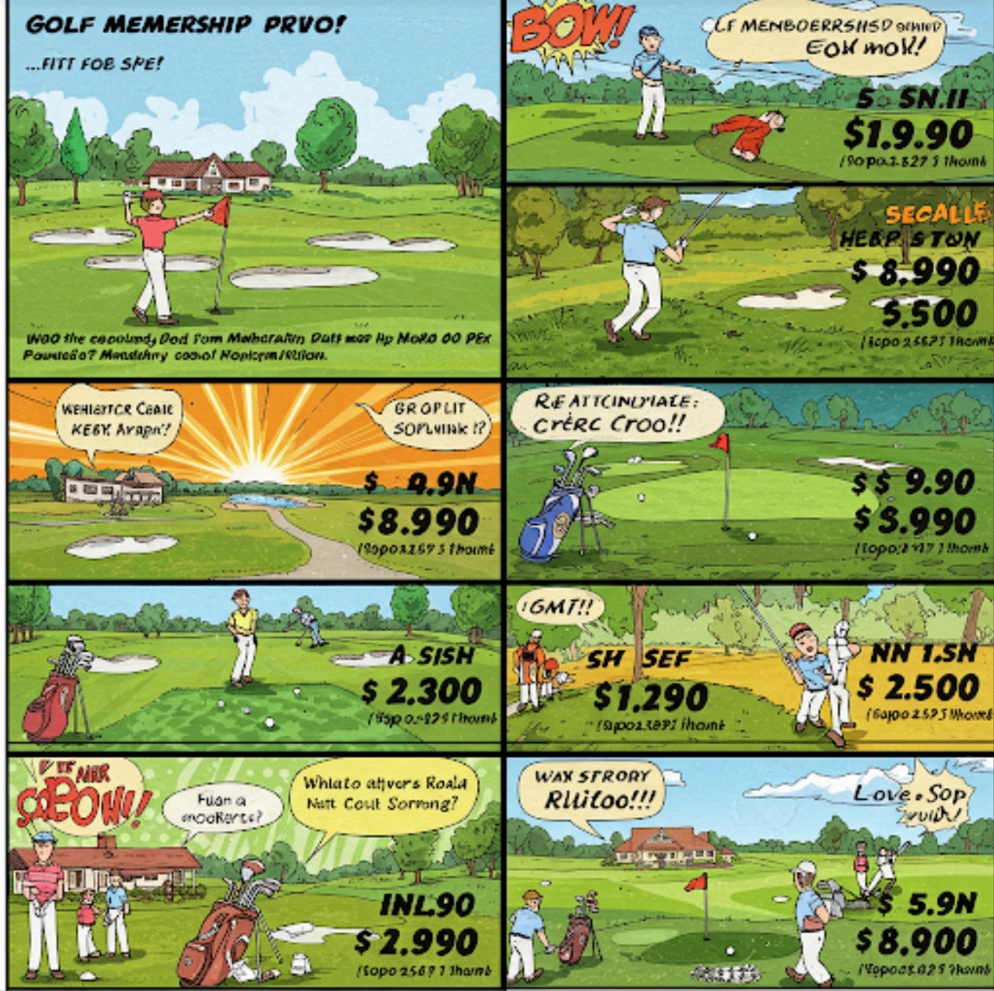 골프 멤버십 가격 비교