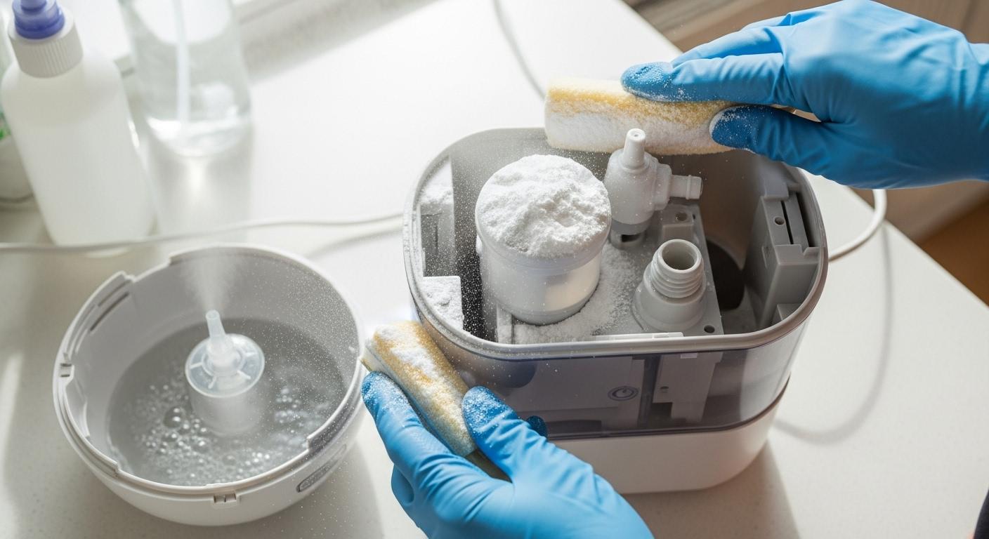 가습기 청소 과탄산