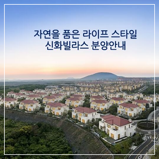 제주 신화빌라스 분양