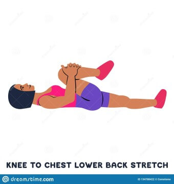 교차 다리 스트레칭