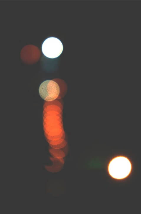 초점이 뿌옇게 보이는 모습