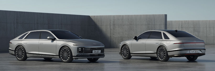 그랜저 풀체인지 큐레이티드 실버 메탈릭