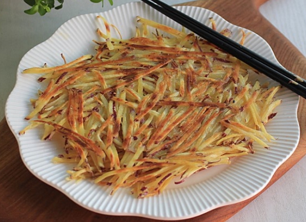 한국의 고구마 요리 고구마채전