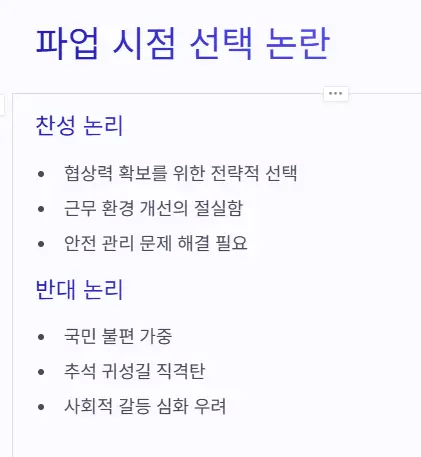 파업-시점