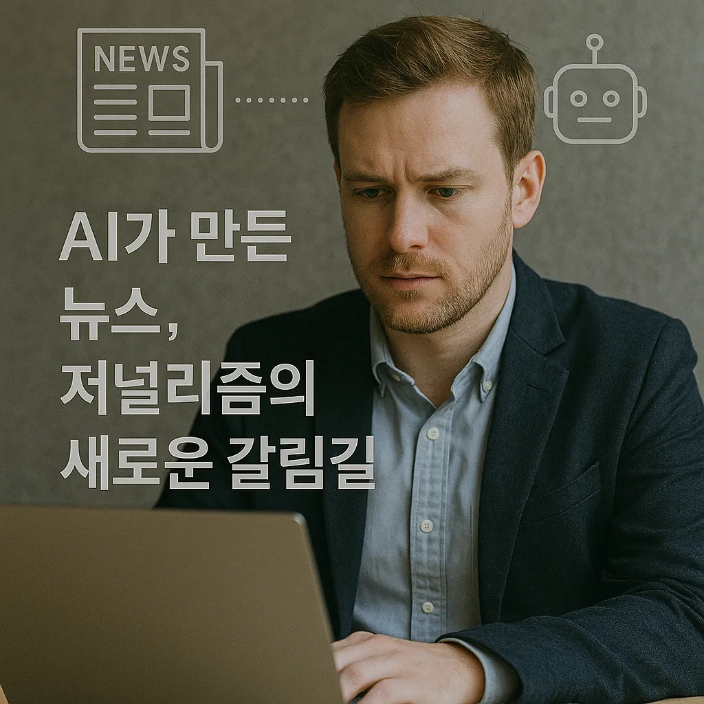 AI가 만든 뉴스, 우리는 무엇을 믿어야 할까? 2025년 저널리즘의 새로운 갈림길