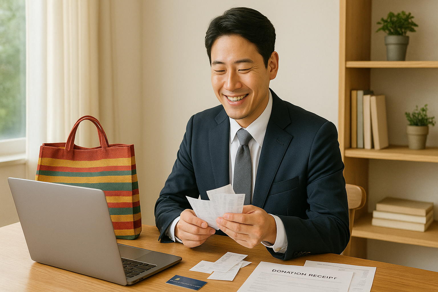 영수증 확보까지 챙기는 쇼핑