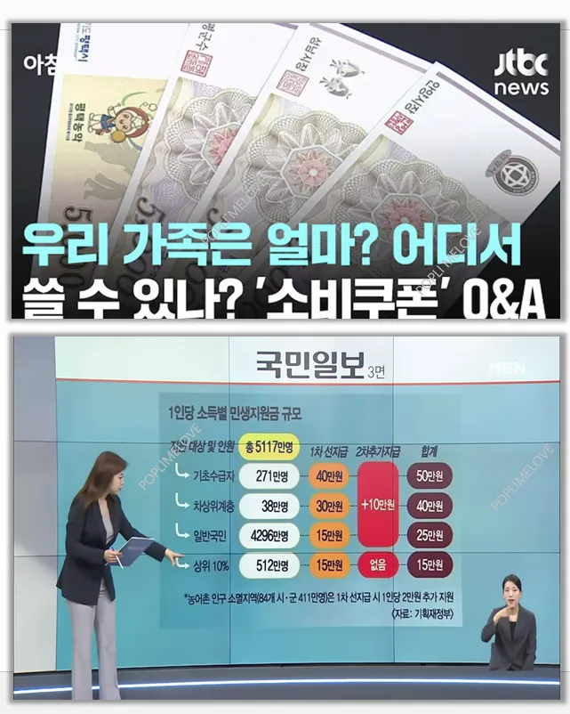 우리가족은 얼마