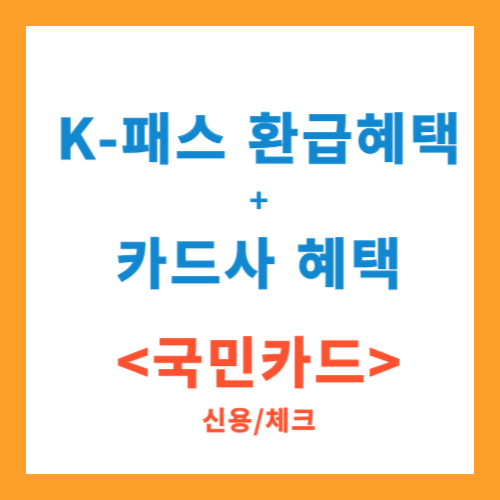 K패스 국민카드