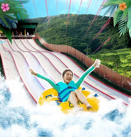 가람리조트 사계절썰매장