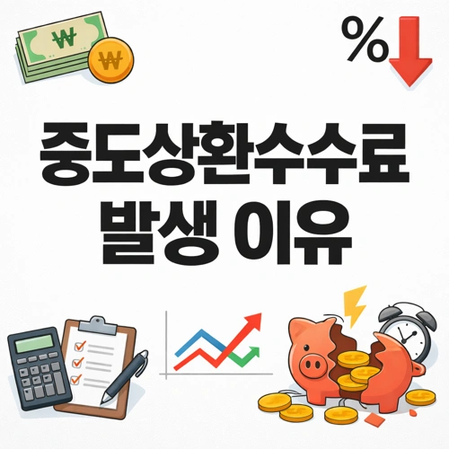 중도 상환수수료 발생 이유 썸네일