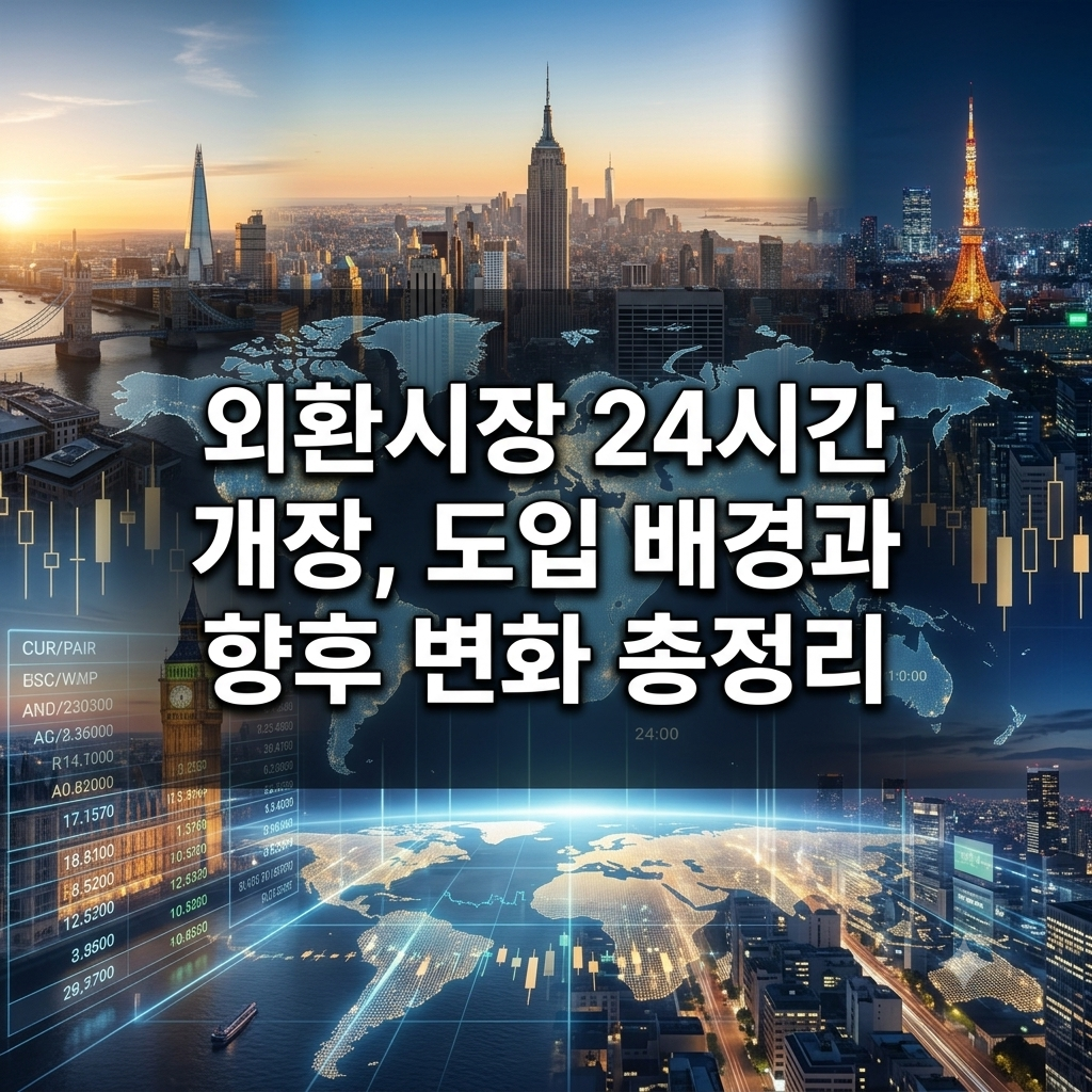 외환시장 24시간 개장