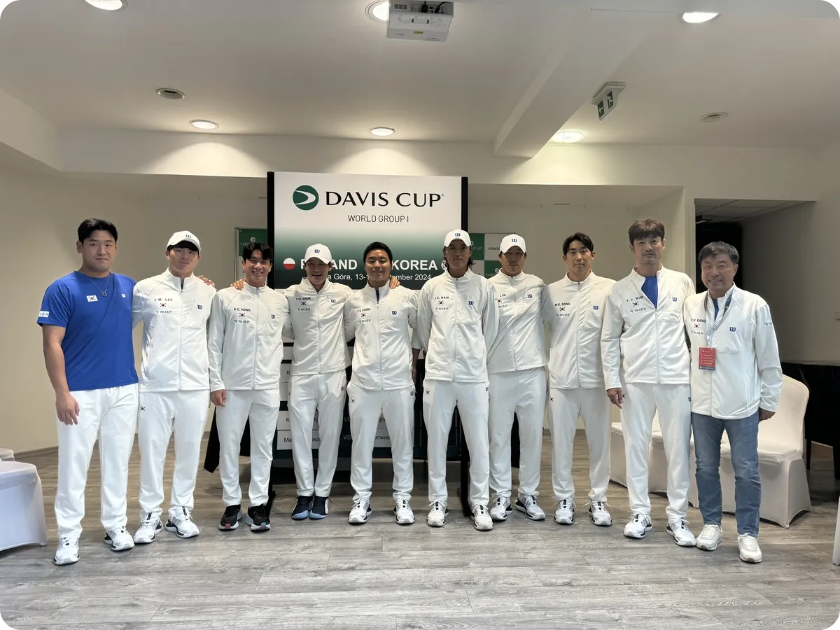 대한테니스협회 데이비스컵 폴란드전 경기 결과 파이널스 진출전 확정 월드그룹1
