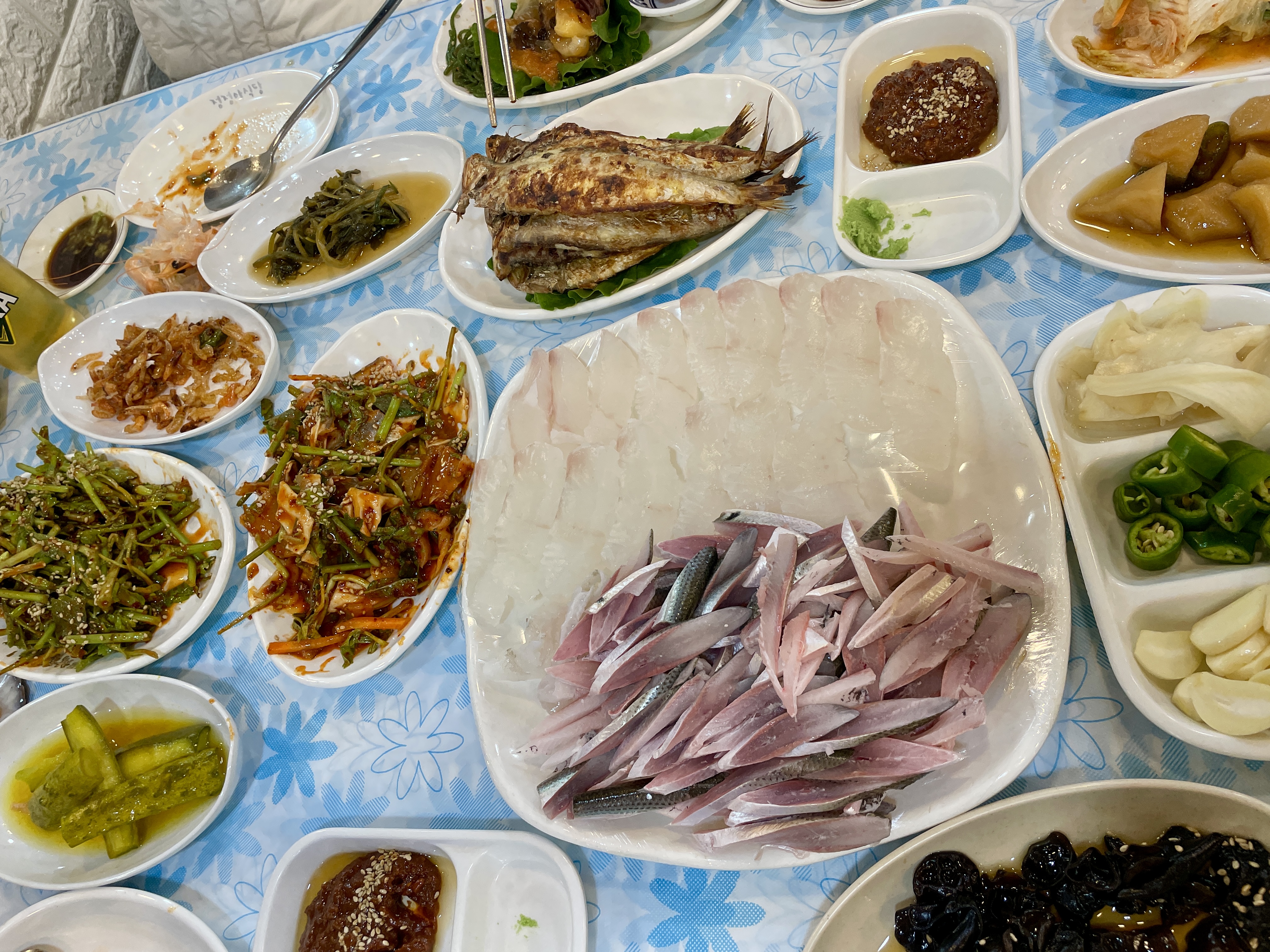 후포항 밴댕이회