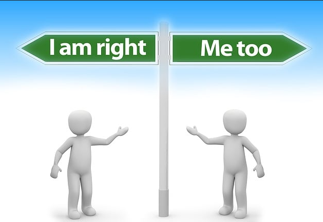 가치관 갈등 사진