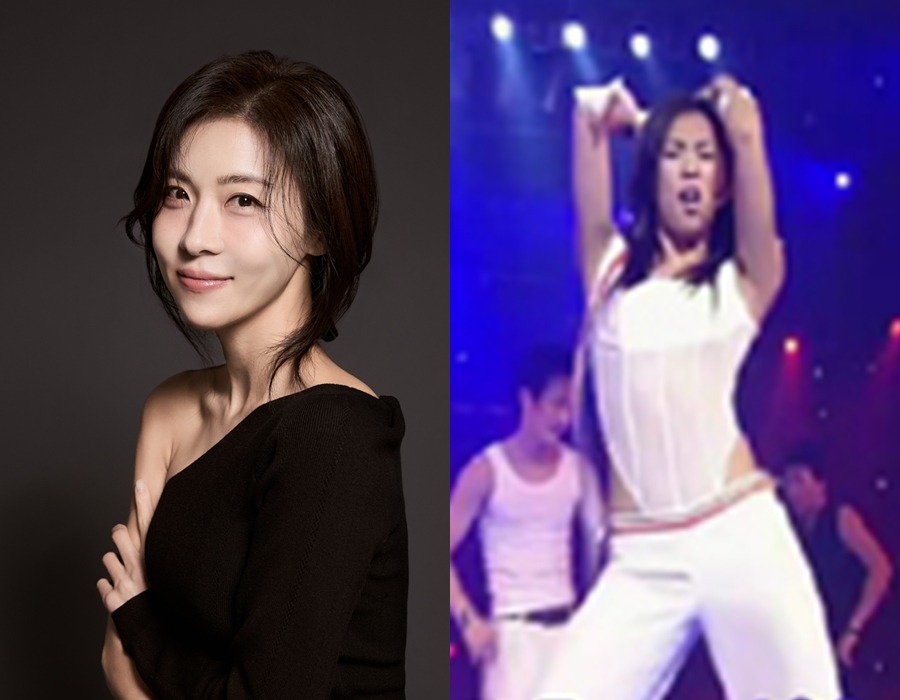 하지원 홈런 무대