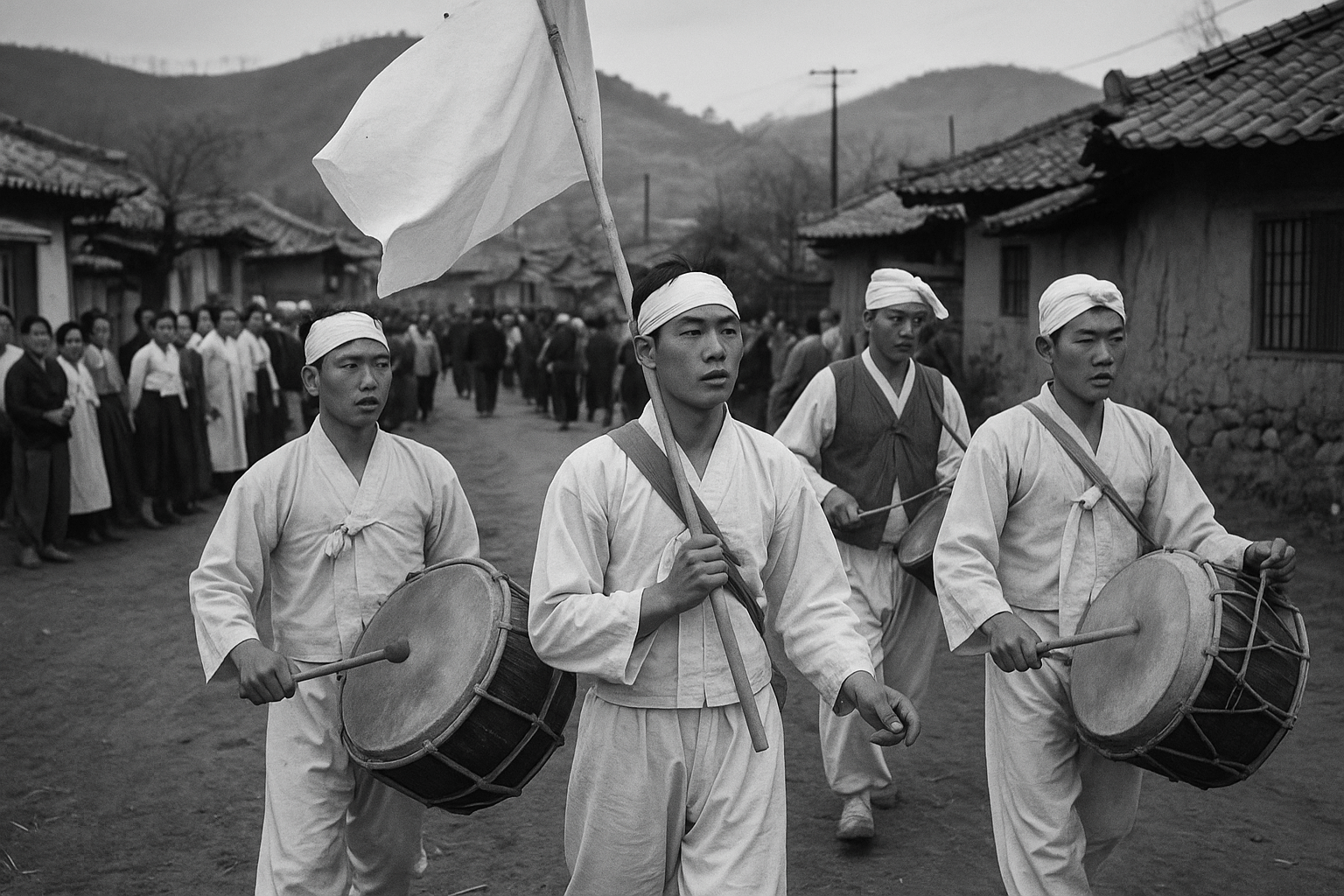 마을이 통째로 이주하며 사라진 지신밟기 축제 기록