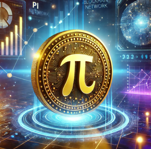 파이코인 가상 사진입니다.