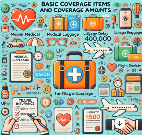 카카도 여행자보험 보장내용