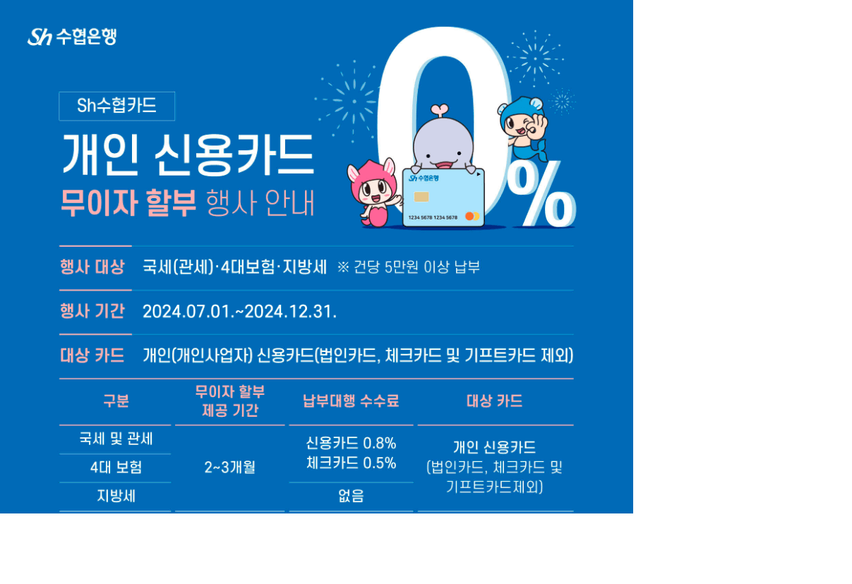 2024년 재산세 카드납부 혜택