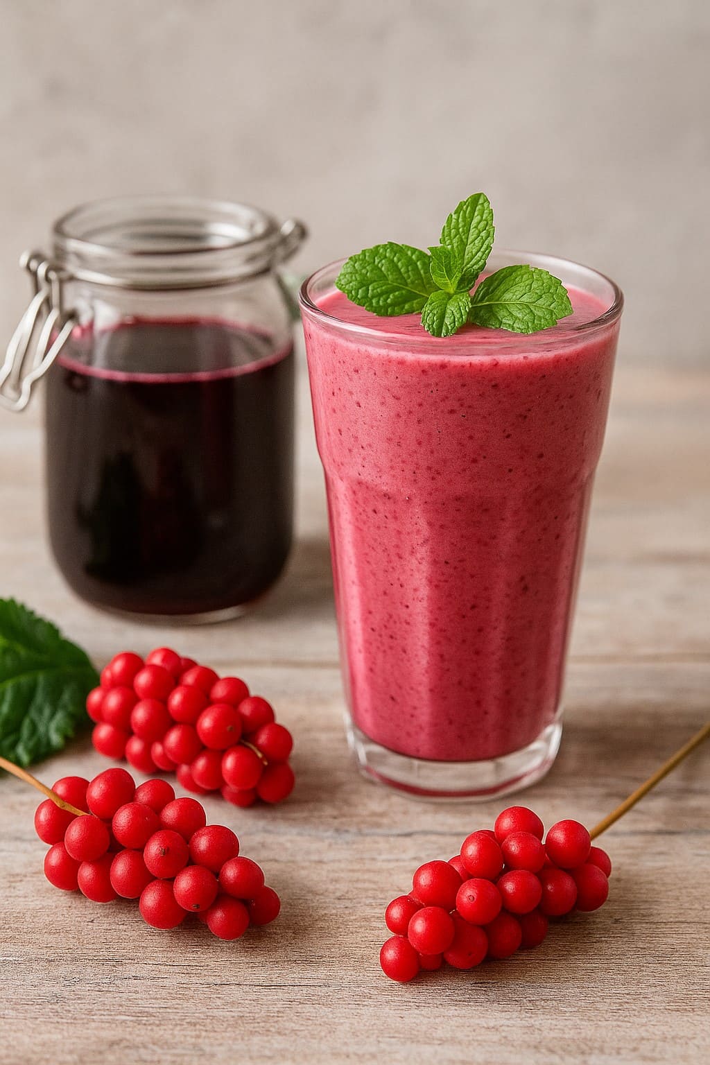 오미자청스무디