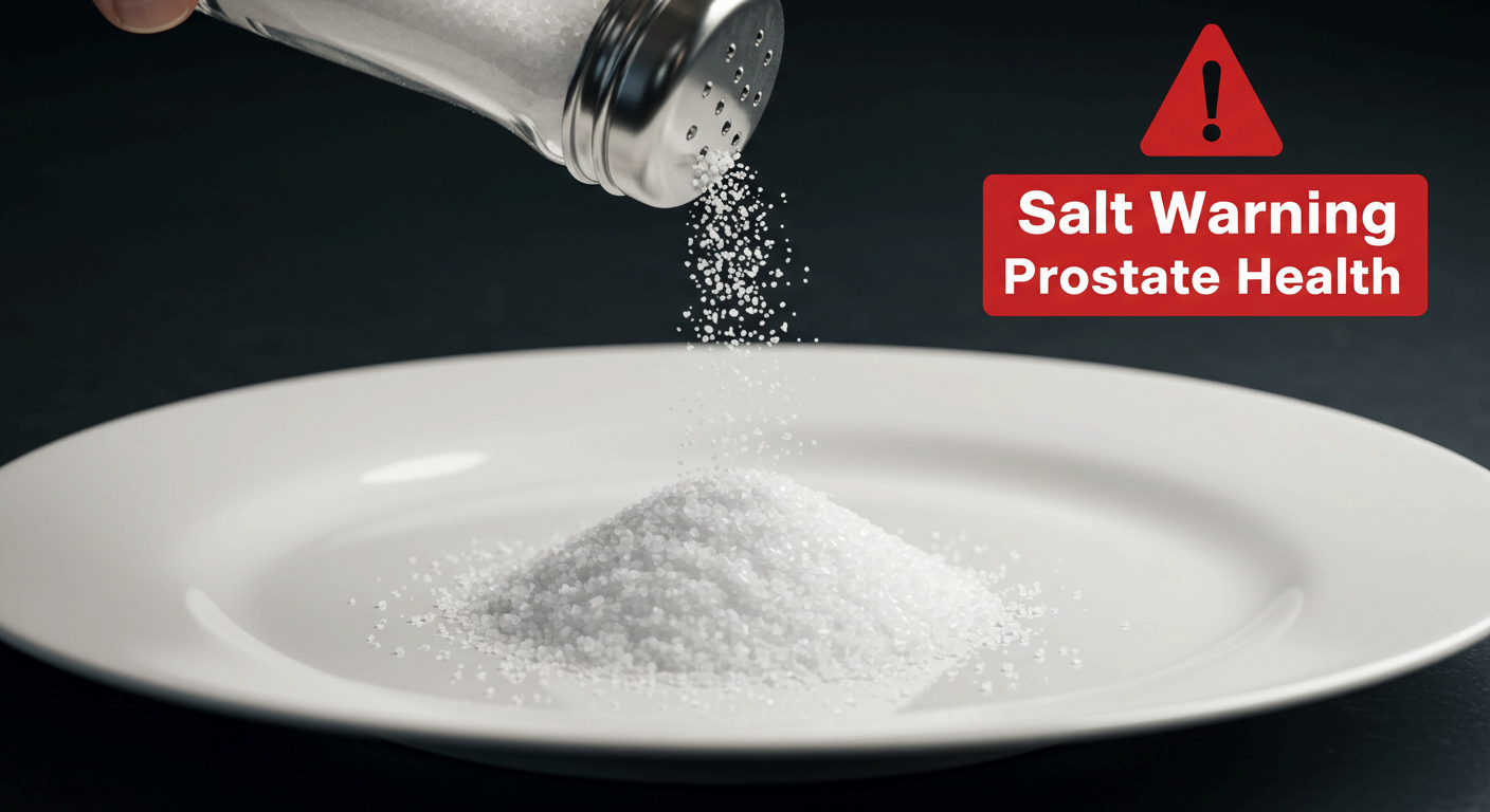 너무 짠 음식은 혈압뿐 아니라 전립선에도 부담을 줄 수 있어요.