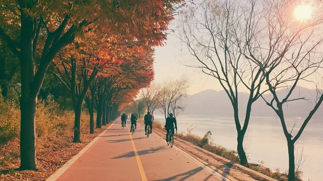 속도 차이로 뒤처질까 걱정하는 사람