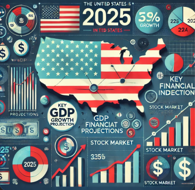 2025년 미국 경제 흐름 관련 사진