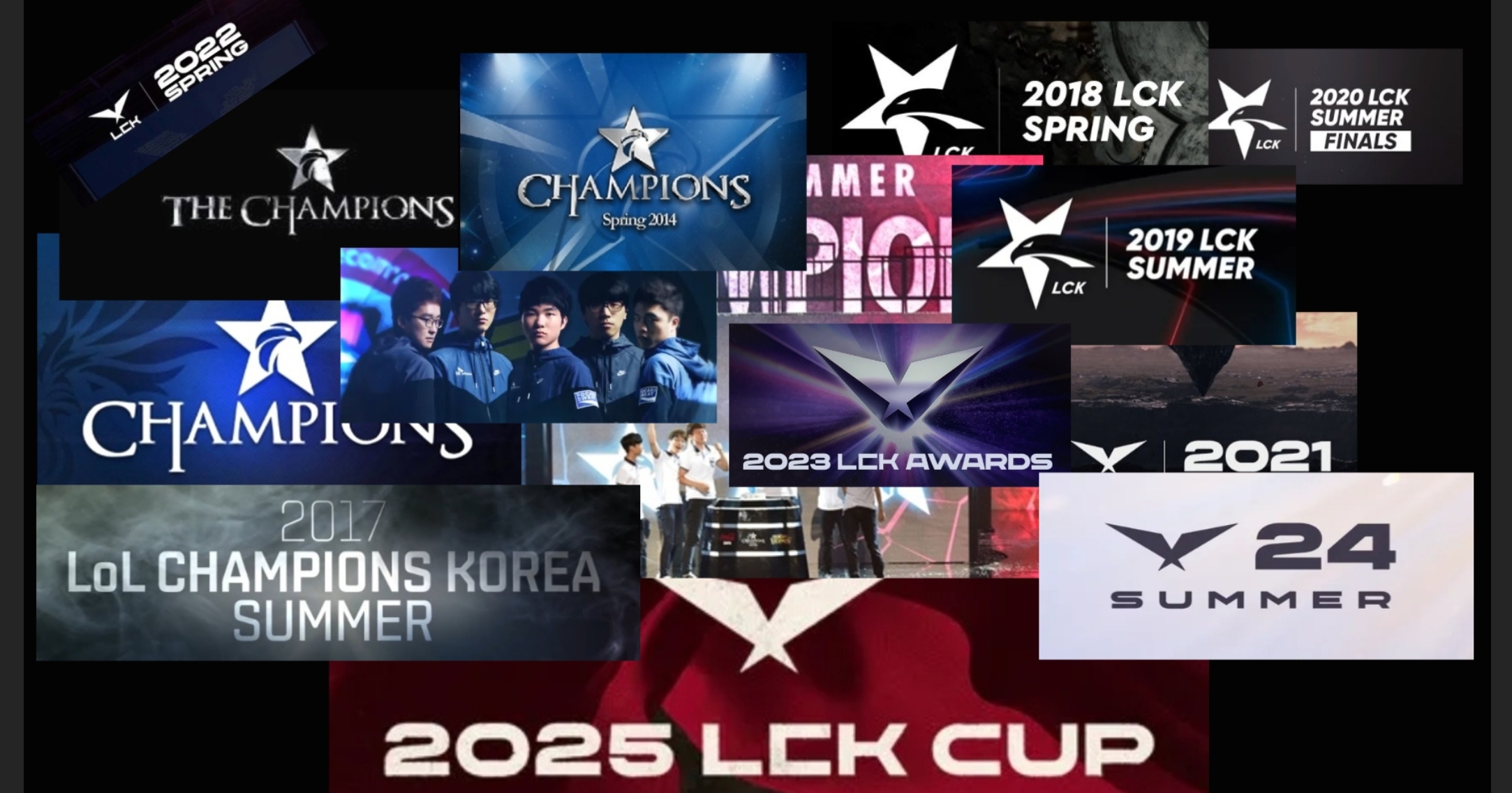 역대 LCK이미지