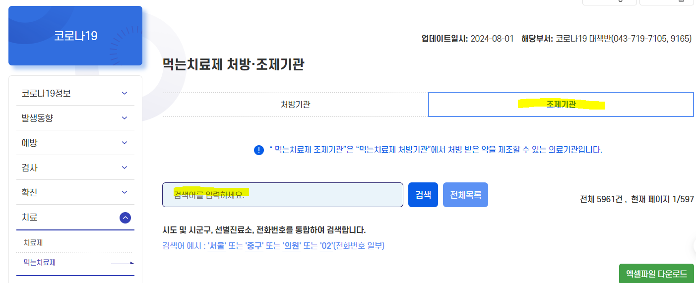 코로나-약국약-치료제-약국-병원